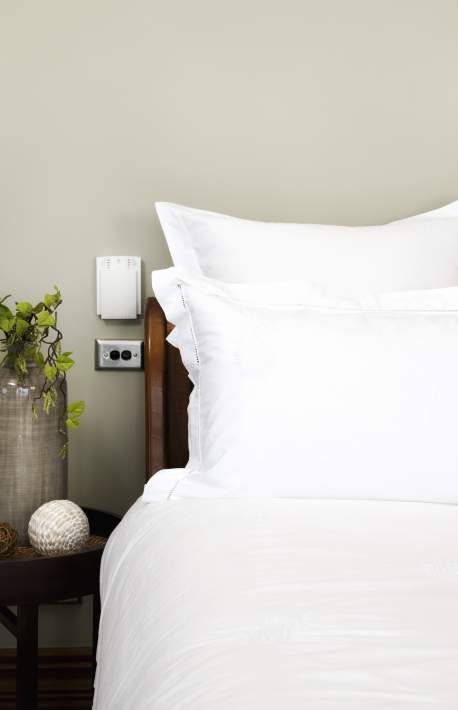 White Paisley Duvet